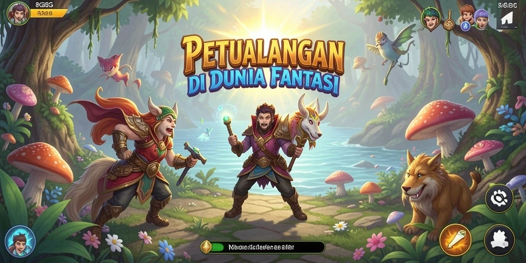 Gameplay mendalam dalam dunia petualangan 8G8G yang memukau.