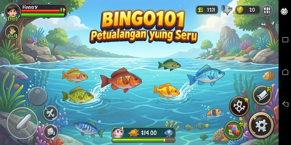 Tangkapan terbesar di BINGO101 dengan grafis yang menakjubkan.