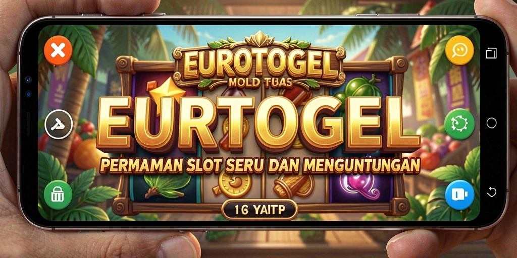 Gameplay seru EUROTOGEL dengan grafis slot memukau.