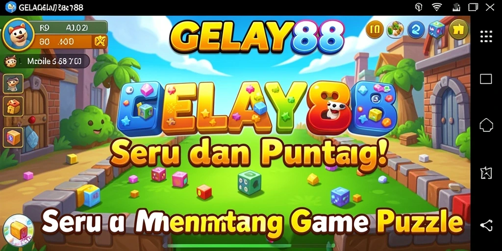 Tampilan menarik dari gameplay Puzzle yang menantang.