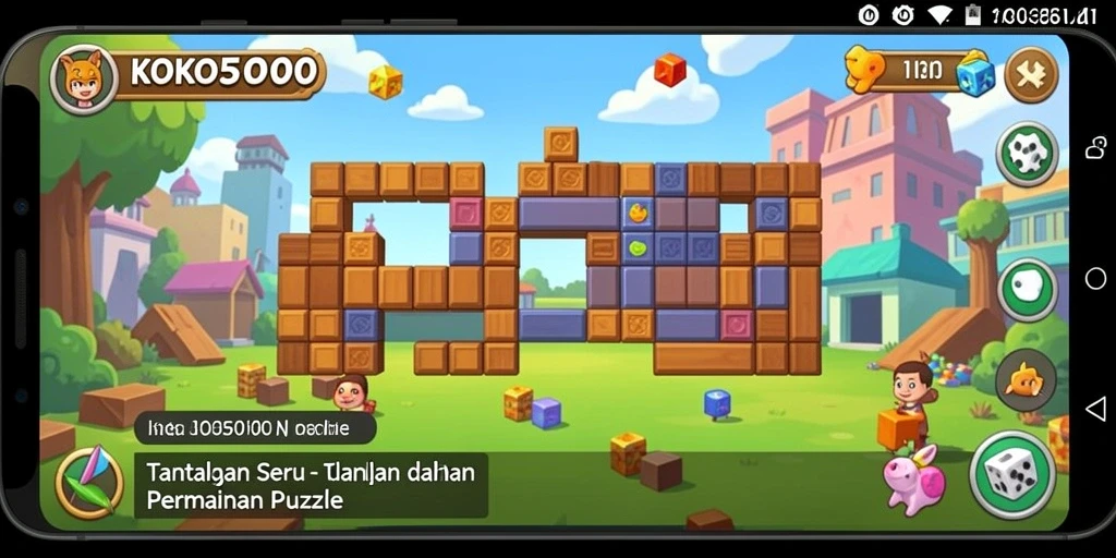 Menampilkan gameplay menarik dari KOKO5000 dalam genre Puzzle.
