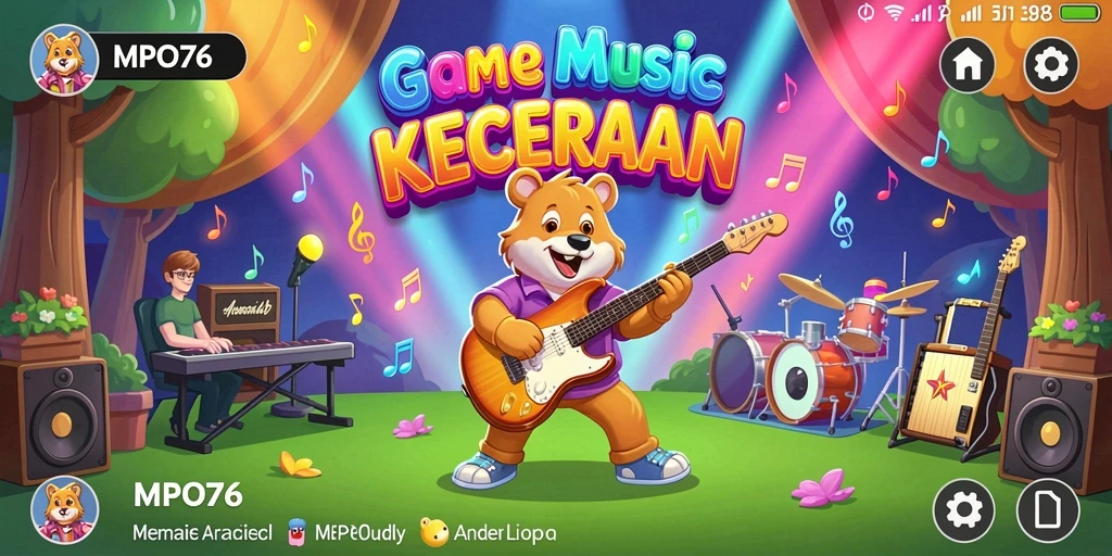 Tampilan gameplay MPO76 yang menarik dan penuh warna.