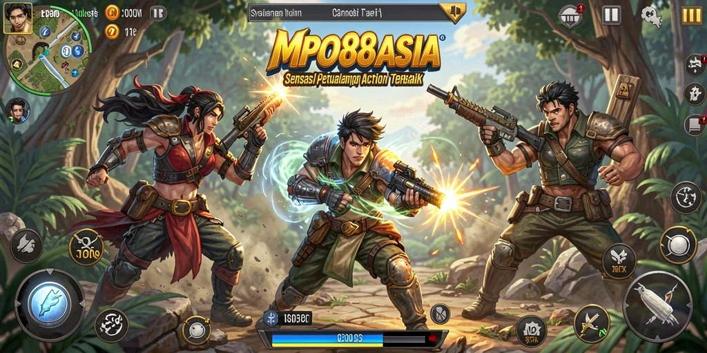 Tampilan gameplay MPO88ASIA yang mendebarkan dan penuh aksi.