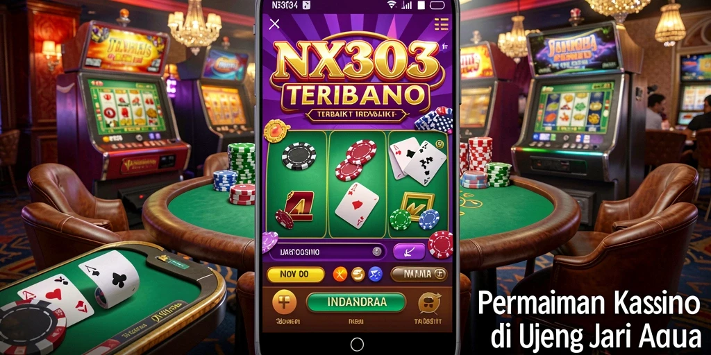 Tampilan gameplay seru dalam aplikasi Kasino NX303.
