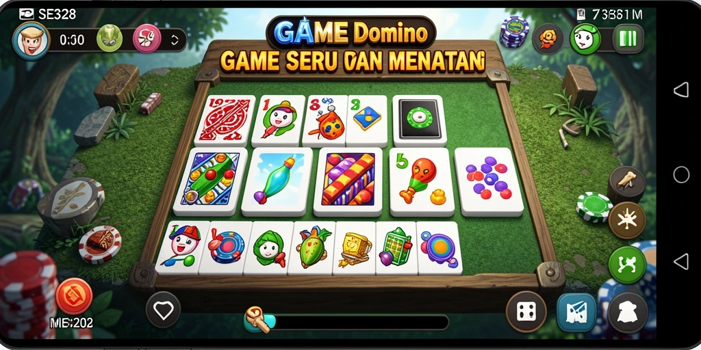Gameplay seru SE328 dengan tampilan Domino yang mengasyikkan.