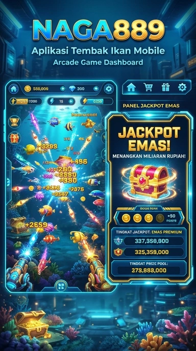 Tampilan utama aplikasi naga889 yang menarik.